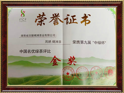 中綠杯金獎