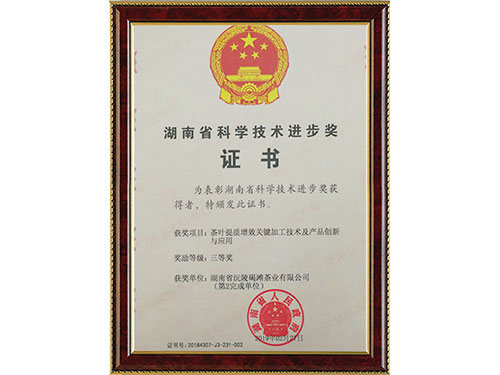 湖南省科學技術進步獎