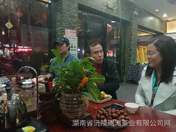2019年天津客戶來公司考察5
